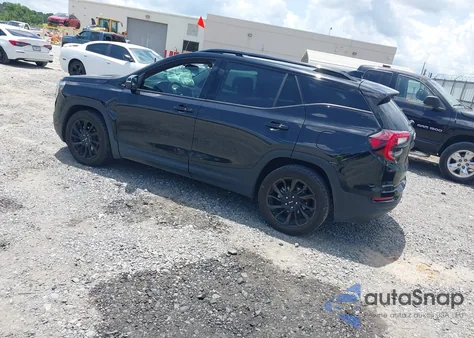 2023 GMC Terrain Fwd Slt from USA, damaged, VIN 3GKALPEG7PL109518